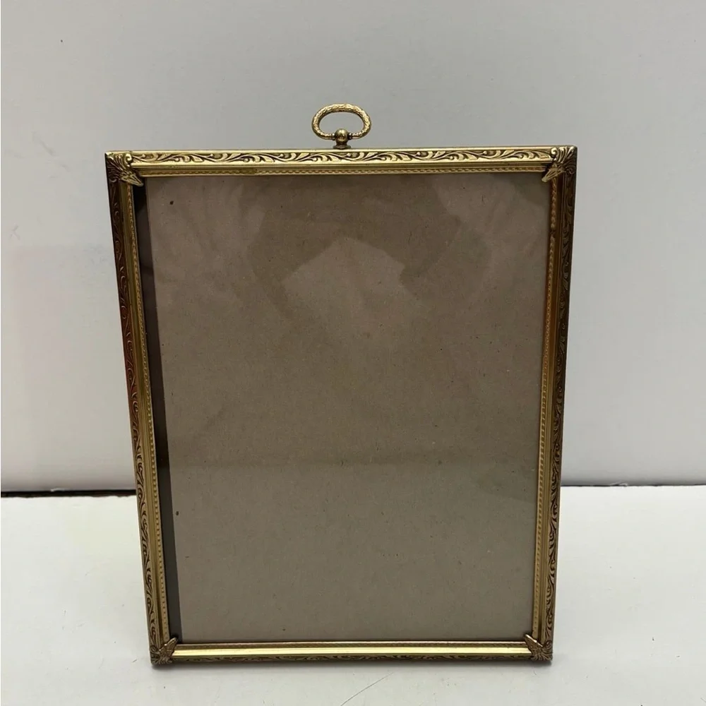Vintage Gold Ornate Picture Frame Wall Hanging Antique Style Decor 10 x 8